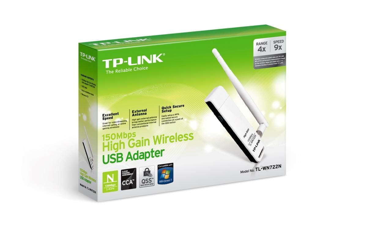 TL-WN722N TP-LINK 150MBPS KABLOSUZ USB ADAPTOR