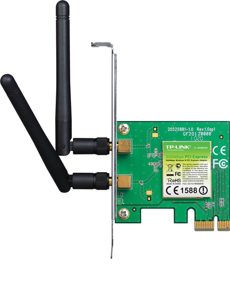 TP-LINK TL-WN881ND 300Mbps KABLOSUZ N PCI EXP ADAPTOR