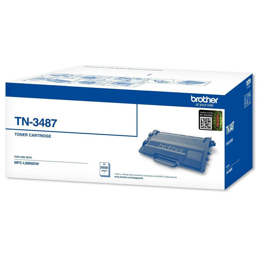 BROTHER TN-3487 SIYAH 20000 SAYFA LAZER TONER