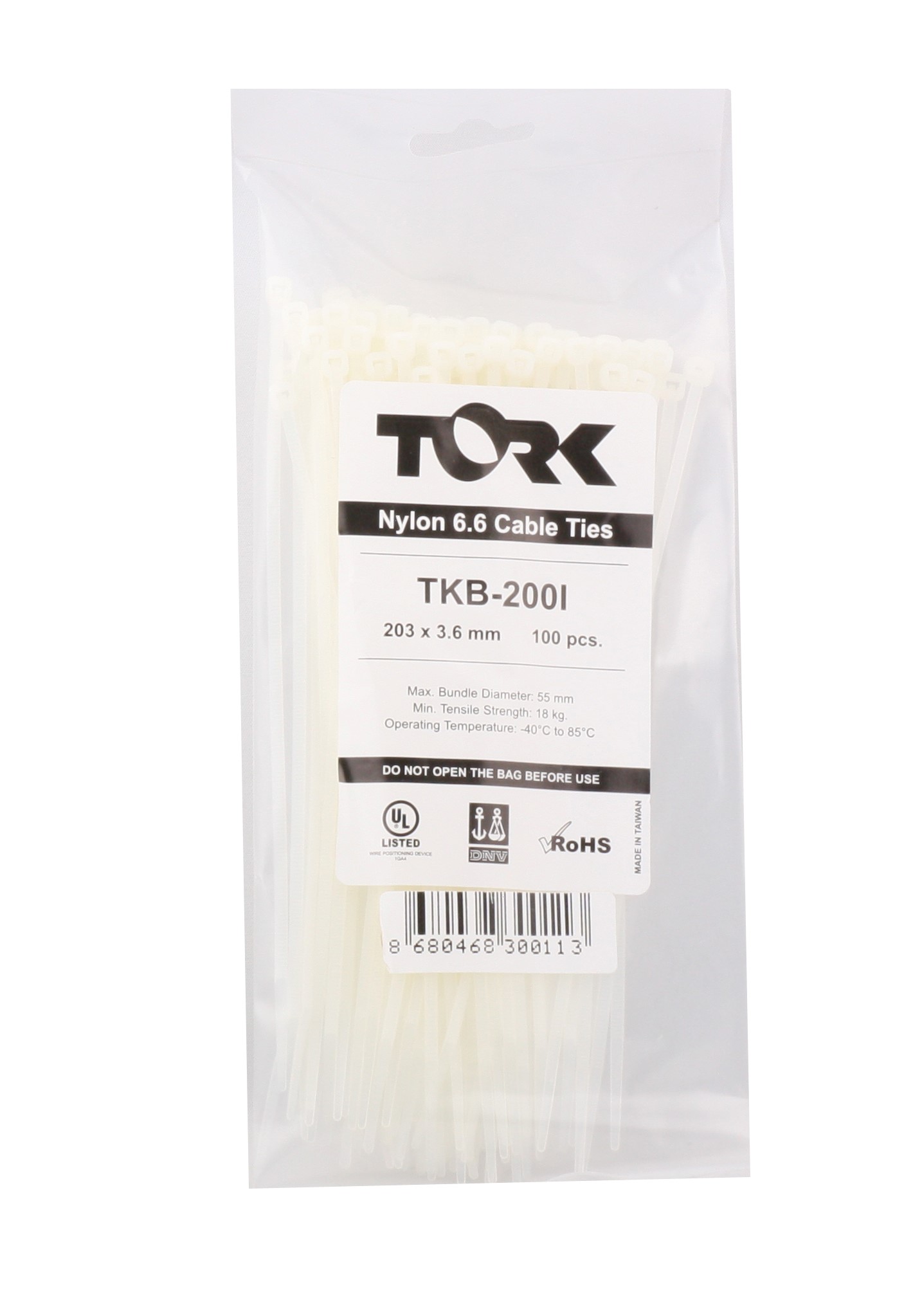 TORK TRK-1200-90W BEYAZ 100LU KABLO BAGI