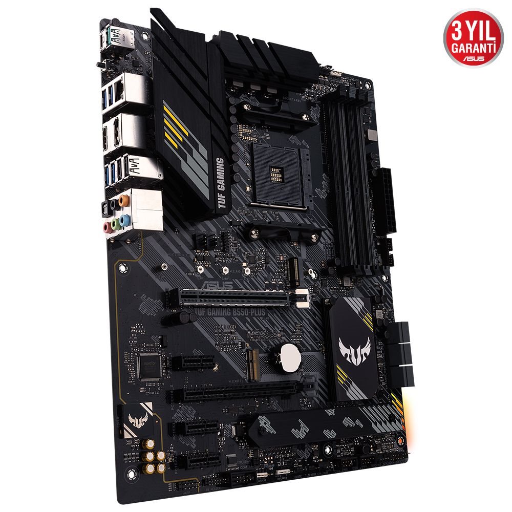 ASUS TUF-B550-PLUS AMD 4DIMM 128GB DDR4 B550