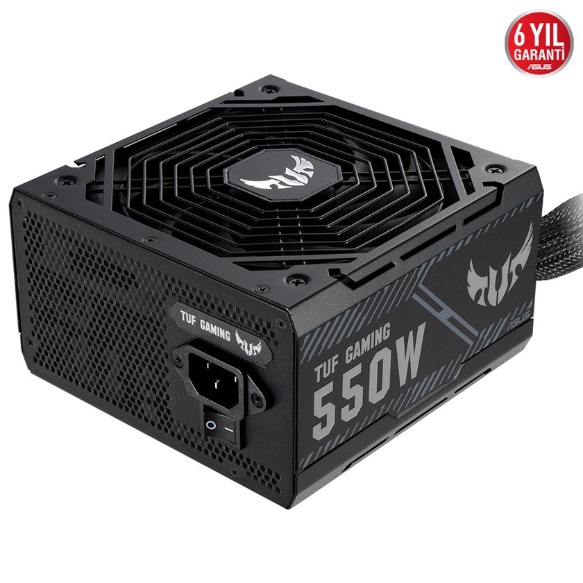 ASUS TUF GAMING 550B 80 PLUS BRONZE 550W GUC KAYNAGI 6 YIL GARANTI