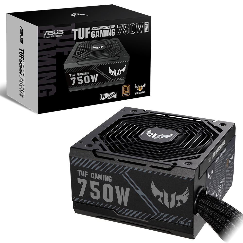 ASUS TUF - GAMING 750B 80 PLUS BRONZE 750W GUC KAYNAGI 6 YIL GARANTI