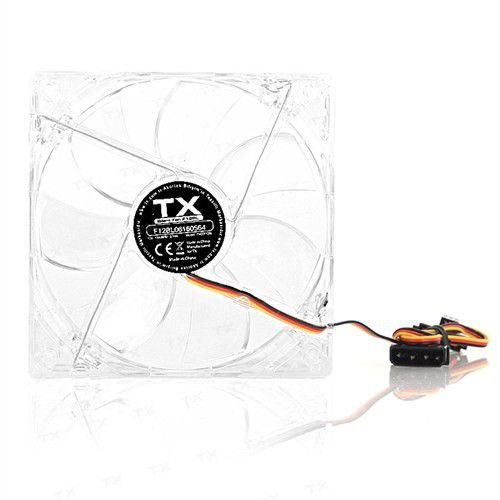 TX 12CM MAVI LED KASA FANI 120MM (TXCCF12BL)