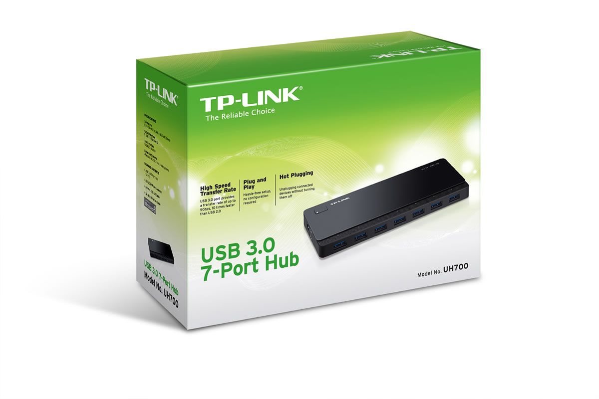 UH700 TP-LINK USB 3.0 7 PORTLU HUB