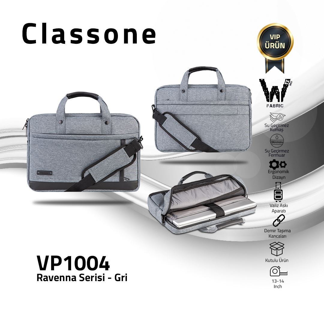 CLASSONE VP1004 VP1004 RAVENNA 14" CANTA -GRI