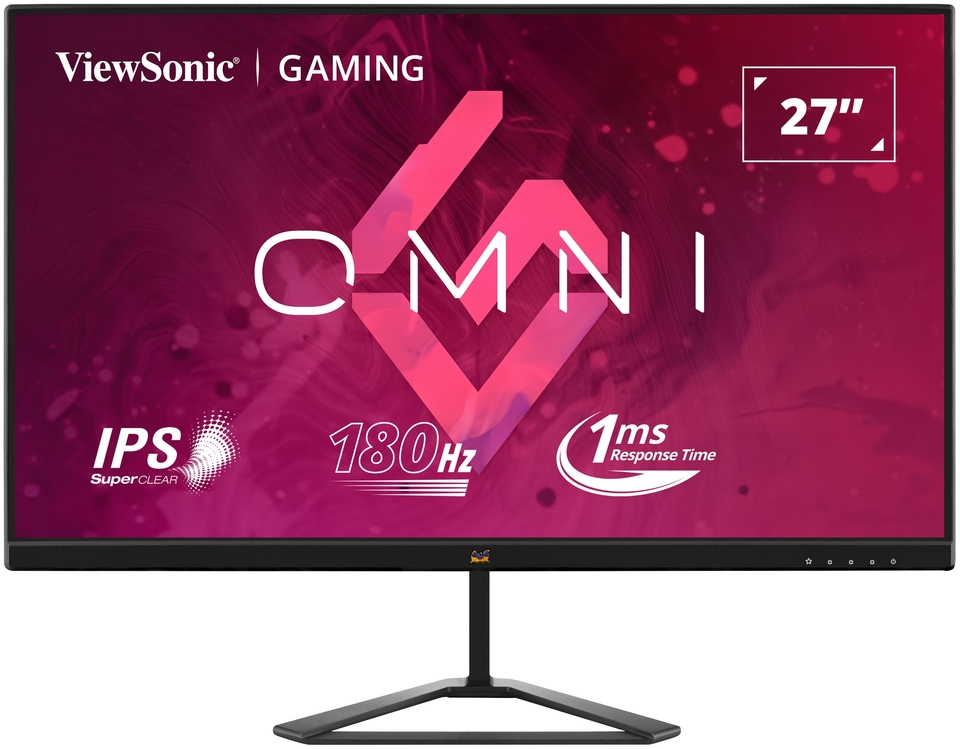 VIEWSONIC VX2779-HD-PRO 27 1MS 180HZ IPS FHD HDMI DP 3KENAR CERCEVESIZ ADAPTIVE SYNC GAMING MONITOR