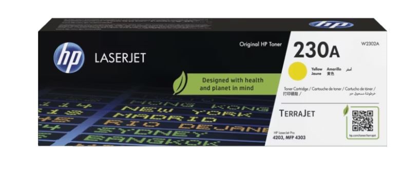 HP 230A YELLOW SARI 1.800 SAYFA TONER W2302A