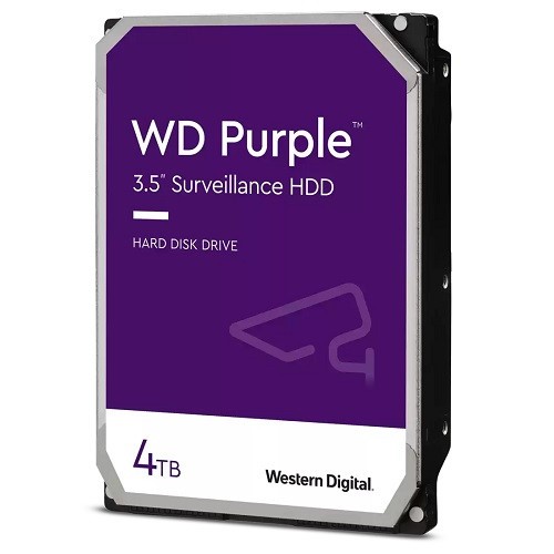 WD PURPLE 3.5 SATA III 6GB/S 4TB 256MB 7/24 GUVENLIK WD43PURZ