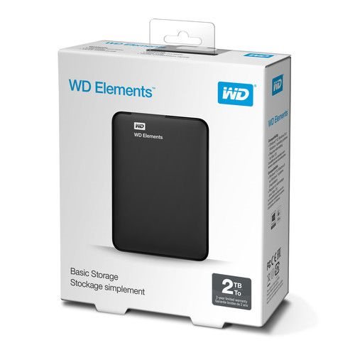 WD WDBU6Y0020BBK WD ELEMENTS PORTABLE 2.5'' 2TB BLACK