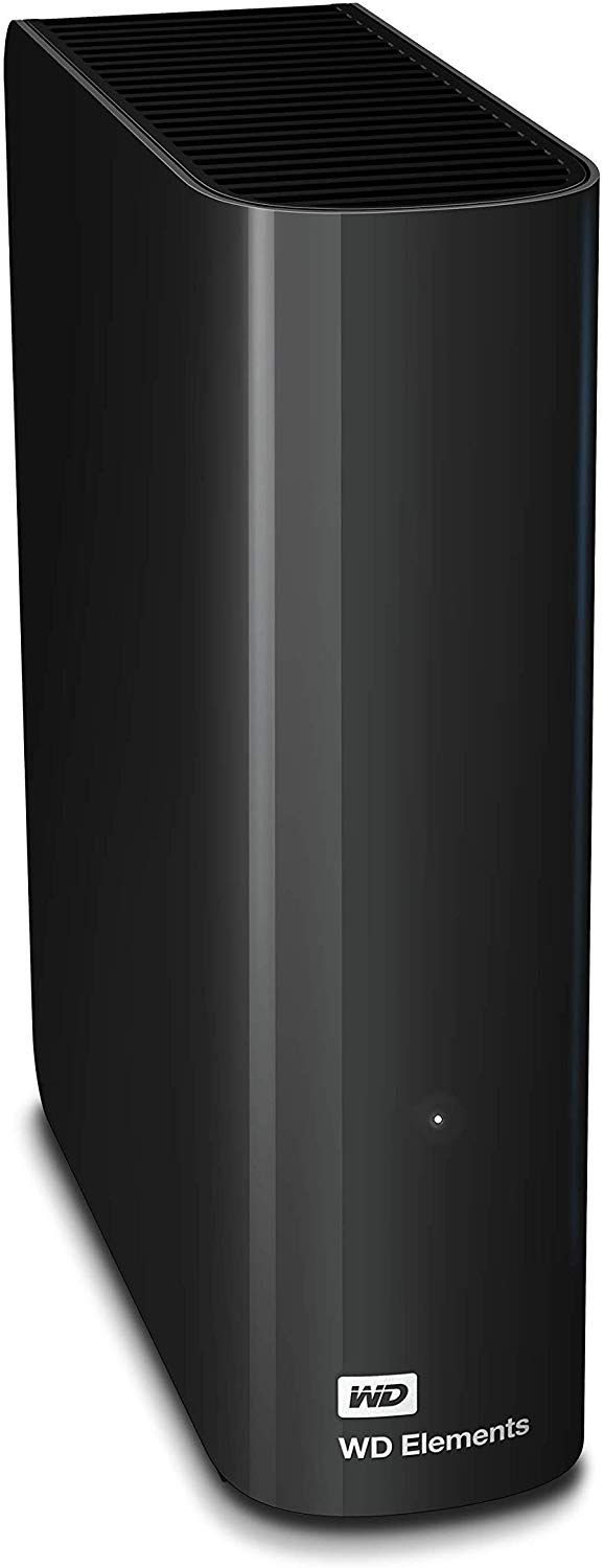 WD ELEMENTS DESKTOP 12TB 3.5 USB 3.0 BLACK WDBWLG0120HBK-EESN