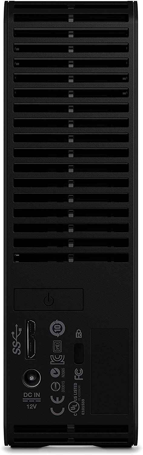 WD ELEMENTS DESKTOP 12TB 3.5 USB 3.0 BLACK WDBWLG0120HBK-EESN