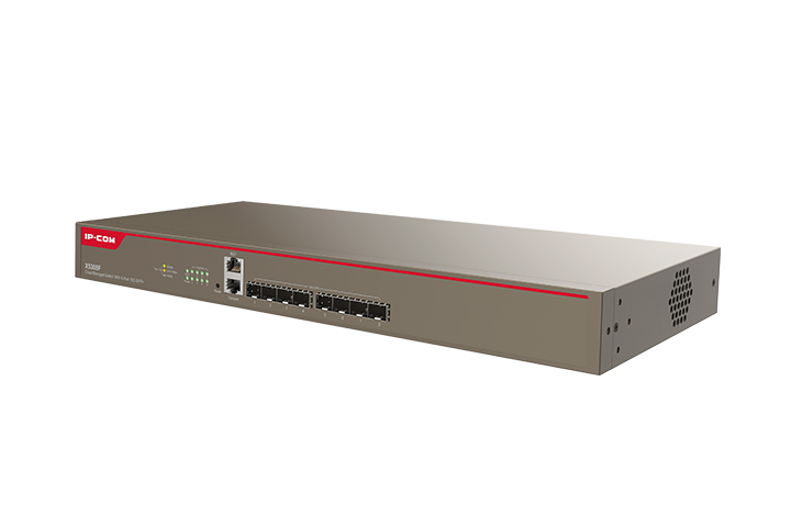 IP-COM X5308F 8 PORT 10GB SFP+ 1X CONSOLE PORT CLOUD YÖNETİLEBİLİR L3 RACKMOUNT SWITCH