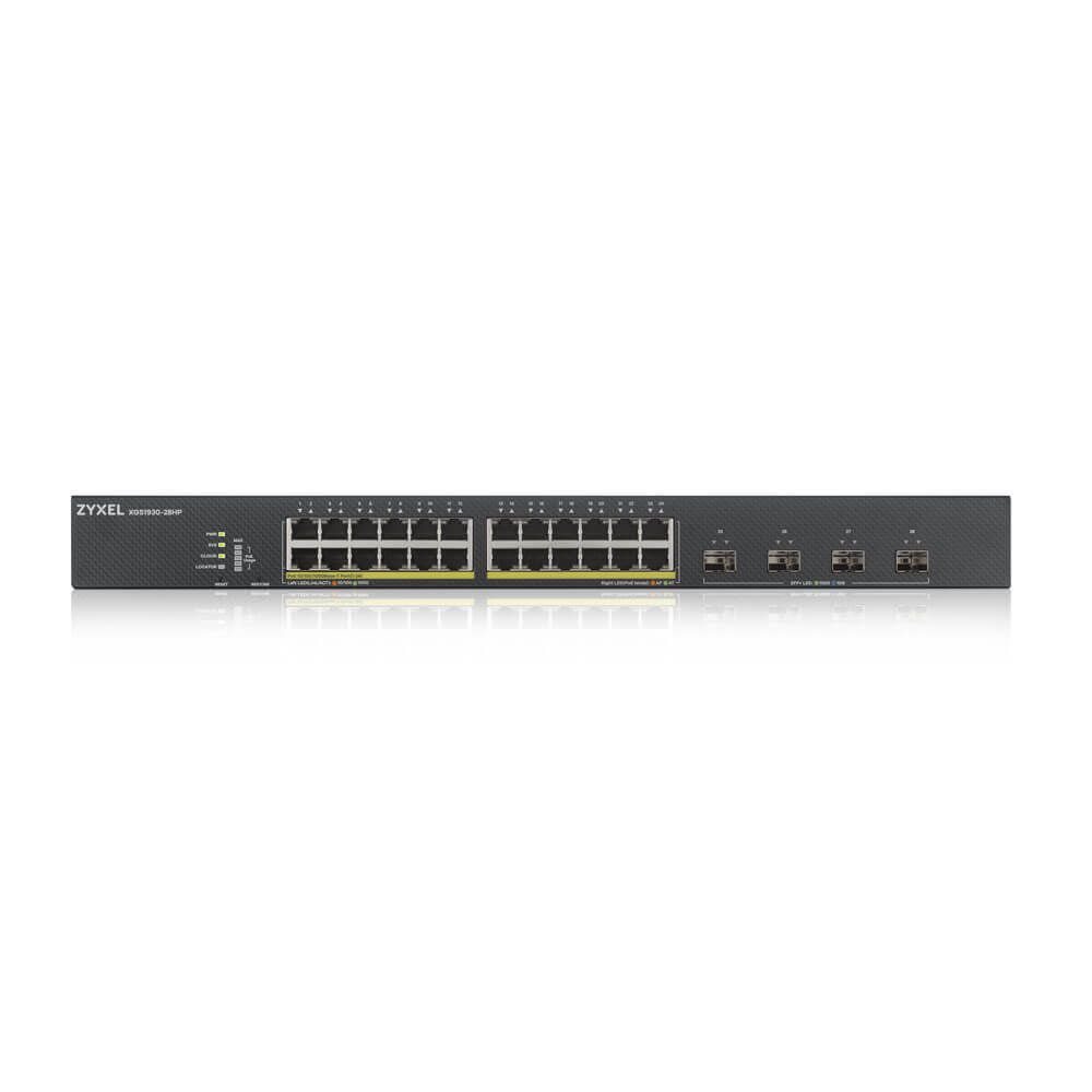 ZYXEL XGS1930-28HP 24 PORT 24X10-100-1000 + 4X10GL SFP+ L2 HIBRID NEBULAF