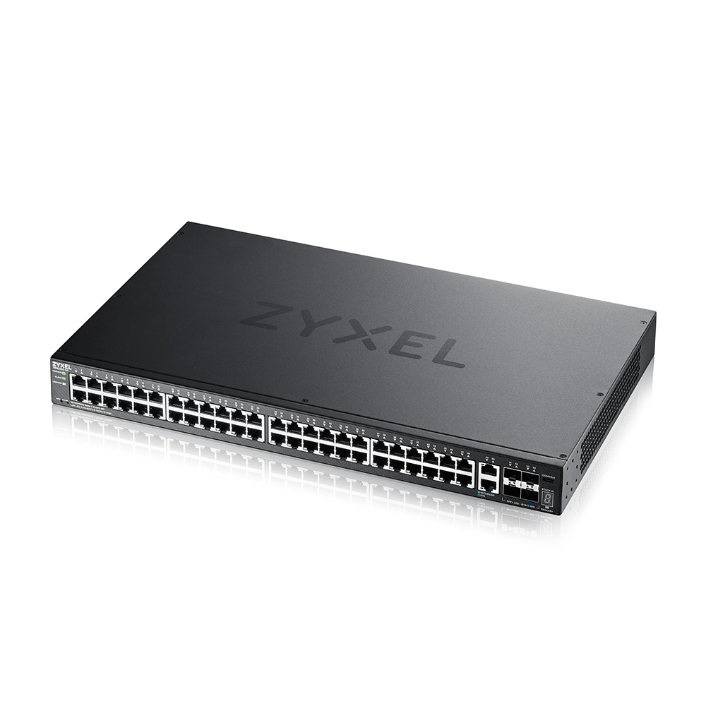 ZYXEL NEBULA XGS2220-54 48 PORT GBE L3 ACCESS SWITCH 6 PORT 10G UPLINK