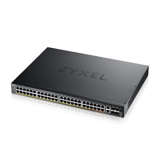 ZYXEL XGS2220-54FP 48 PORT GIGABIT L3 POE+ 6 10G UPLINK ACCESS POE+ SWITCH