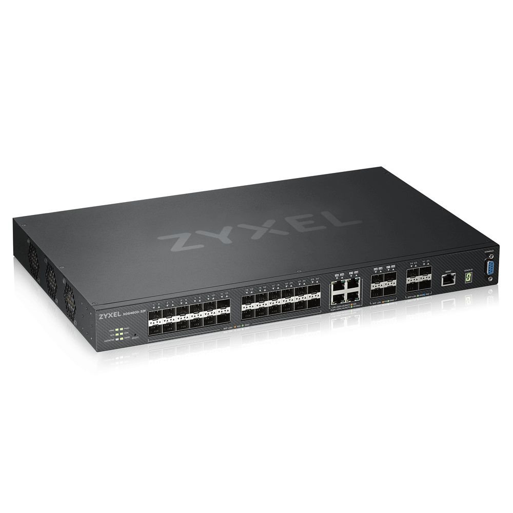 ZYXEL XGS4600-32F 28- PORT GBE L3 MANAGED SWITCH WITH 4 SFP + UPLINK