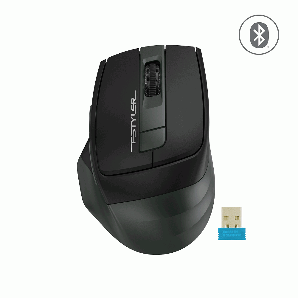 A4 TECH FB35 OPTIK MOUSE BLUETOOTH+NANO USB YESIL