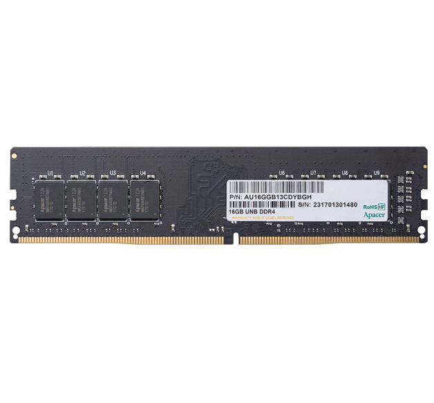 APACER 16GB (1X16GB) 3200MHZ CL22 DDR4 RAM (EL.16G21.GSH)