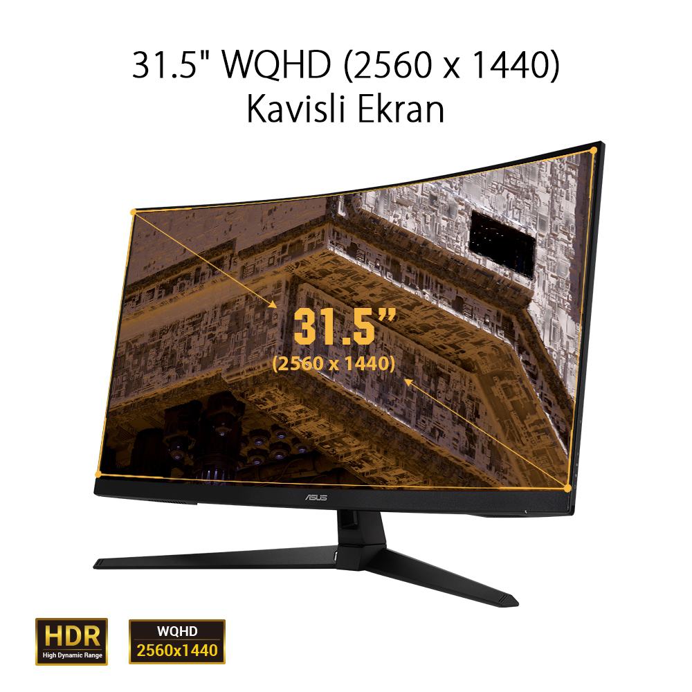 31.5 ASUS VG32VQ1BR IPS QHD 1MS 165HZ DP