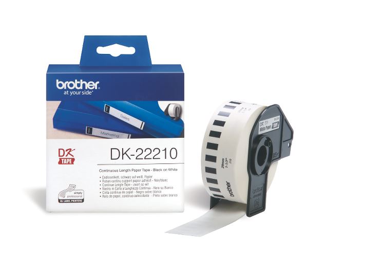 BROTHER P-TOUCH DK-22210 DK ETIKET SUREKLI 29MM X 30.48M