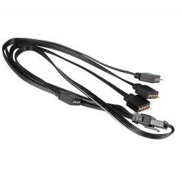 CORSAIR CC-8900326 CARBIDE SPEC-DELTA RGB +12V RGB 4-PIN 1-TO-3 SPLITTER CABLE