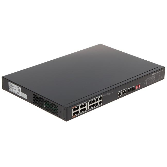 DAHUA PFS3218-16ET-135 16 PORT YONETILEMEZ POE