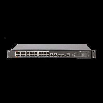 DAHUA PFS4226-24ET-240 24 PORT 10-100 POE 240W YONETILIR SWITCH