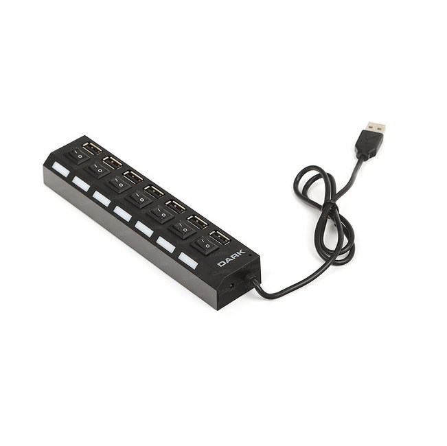 DARK DK-AC-USB272 CONNECT MASTER 7 PORT USB2,0 HUB