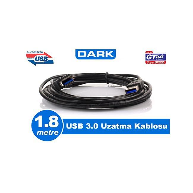 DARK DK-CB-USB3EXTL180 1,8M USB 3.0 UZATMA KABLOSU