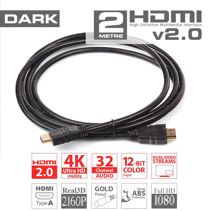 DARK DK-HD-CV20L200 V2.0 2MT, 4K - 3D, AG DESTEKLI