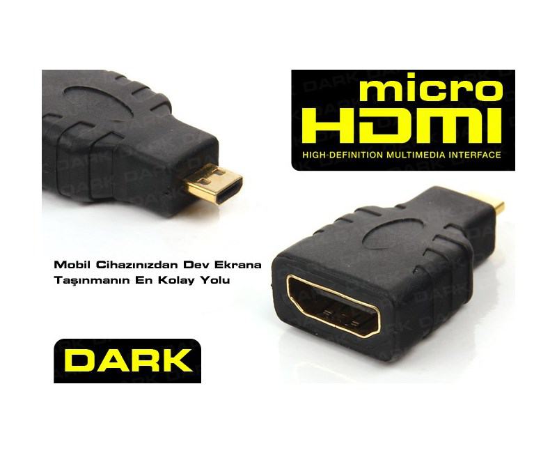 DARK MICRO HDMI - HDMI DONUSTURUCU CEP TELEFONU