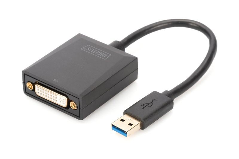 DIGITUS DA-70842 USB 3.0 DVI-I CEVIRICI ADAPTOR