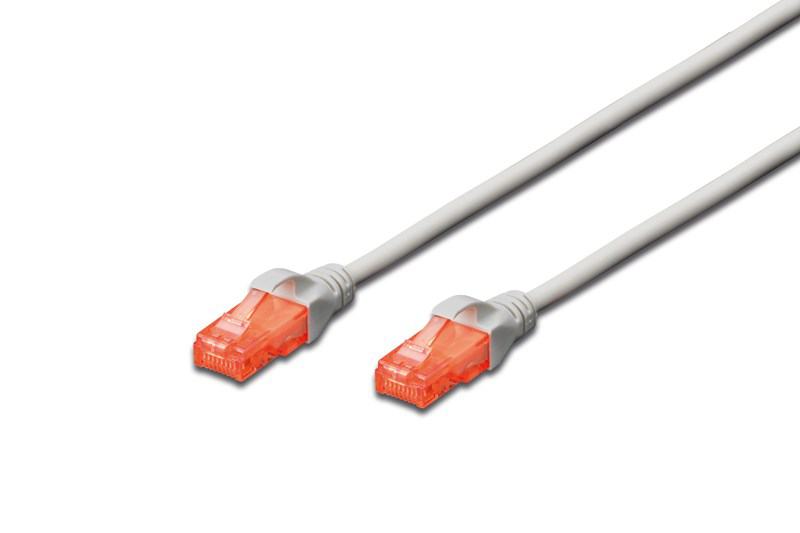 DIGITUS  DK-1617-0025 CAT 6  0,25 MT GRI KABLO