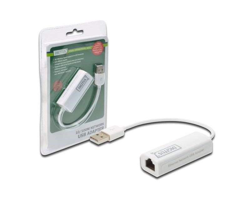 DIGITUS DN-10050-1 USB 2.0 FAST ETHERNET ADAPTORU