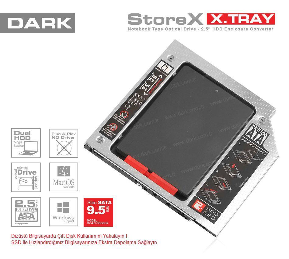 DK-AC-DSOSD9 DARK SATA DISK DONUSTURUCU