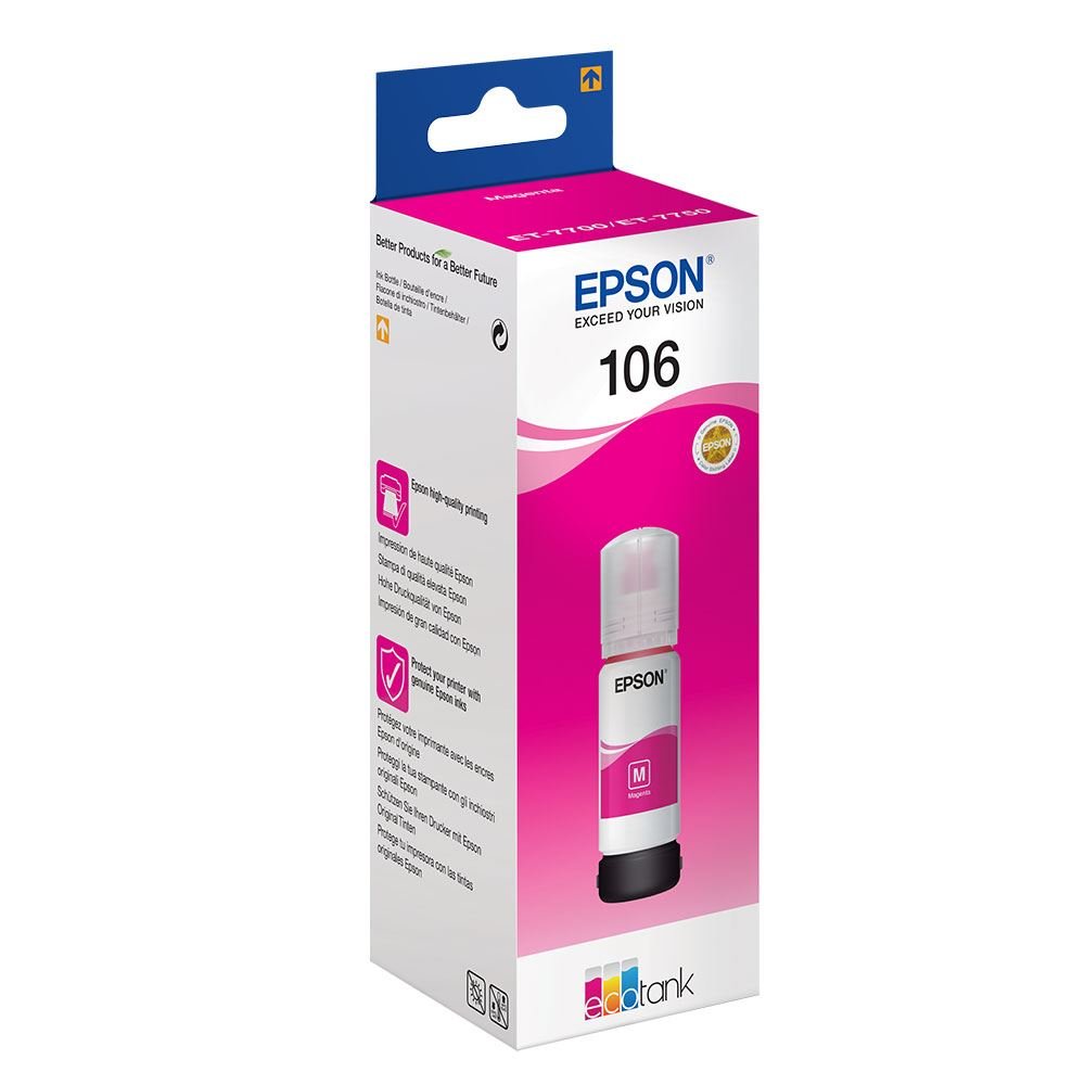 EPSON C13T00R340 (106) KIRMIZI MUREKKEP KARTUS 70ML L7160, L7180