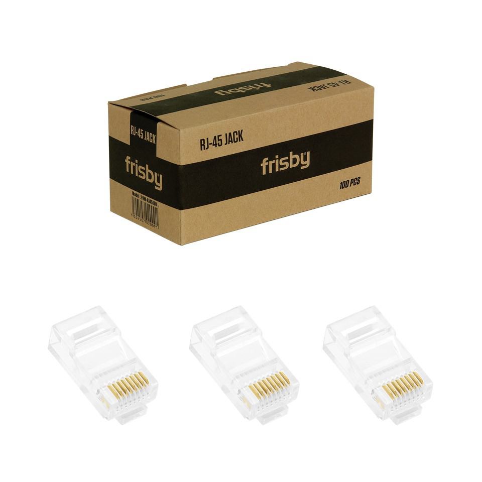 FRISBY FNW-RJ4519N RJ45 A.UCLU 100LU KONEKTOR