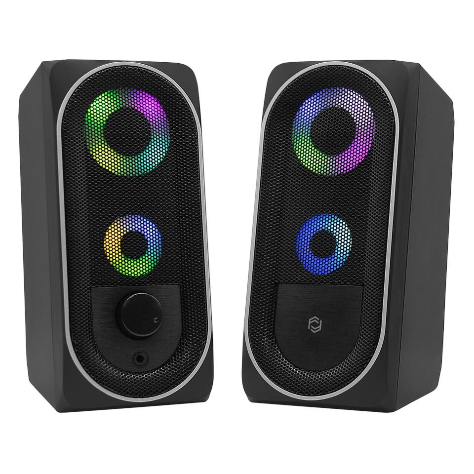 FRISBY FS-2138U 2.0 HOPARLOR SISTEMI RGB LED SIYAH (USB)