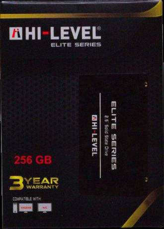 HLV-SSD30ELT-256G HI-LEVEL 256GB 560-540 SATA 3 SSD DISK