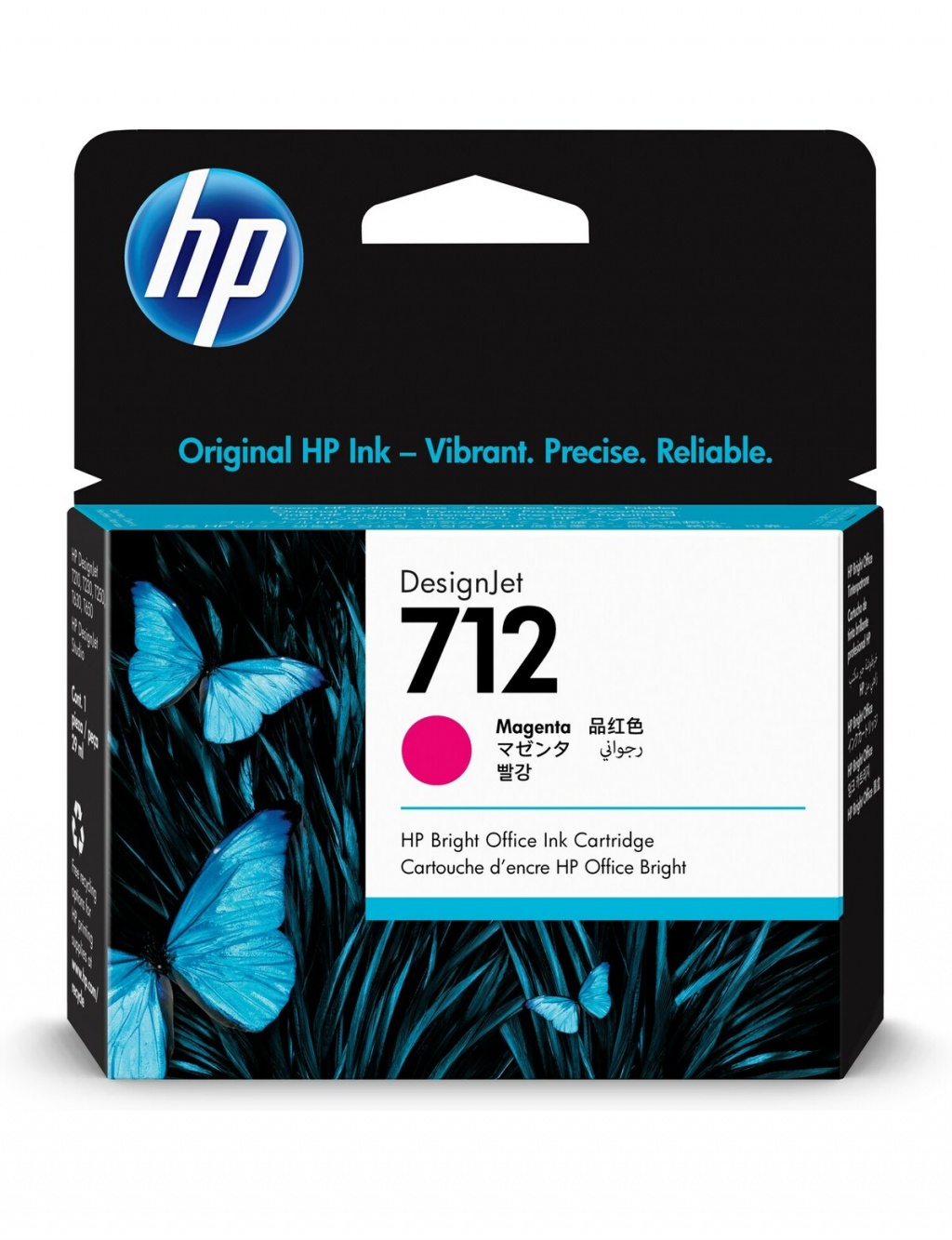 HP 3ED68A (712) KIRMIZI 29 ML GENIS FORMAT MUREKKEP KARTUSU