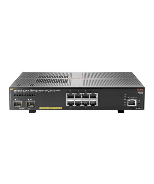 HP JL258A ARUBA 2930F 8G POE+ 2SFP+ SWCH