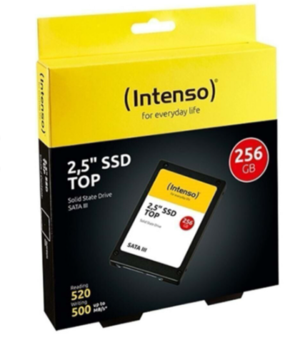 256GB INTENSO 3812440 2.5" 520-500MB-S SSD