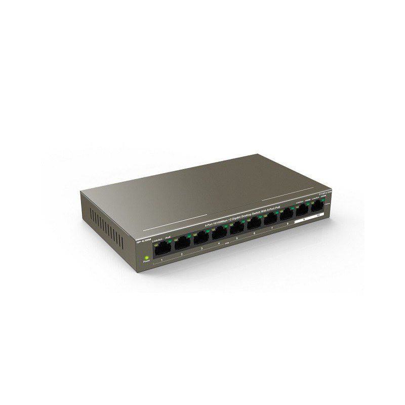 IP-COM F1110P-8-102W 10 PORT YONETILEMZ POE SWITCH8*10-100MBPS+2*10-100-