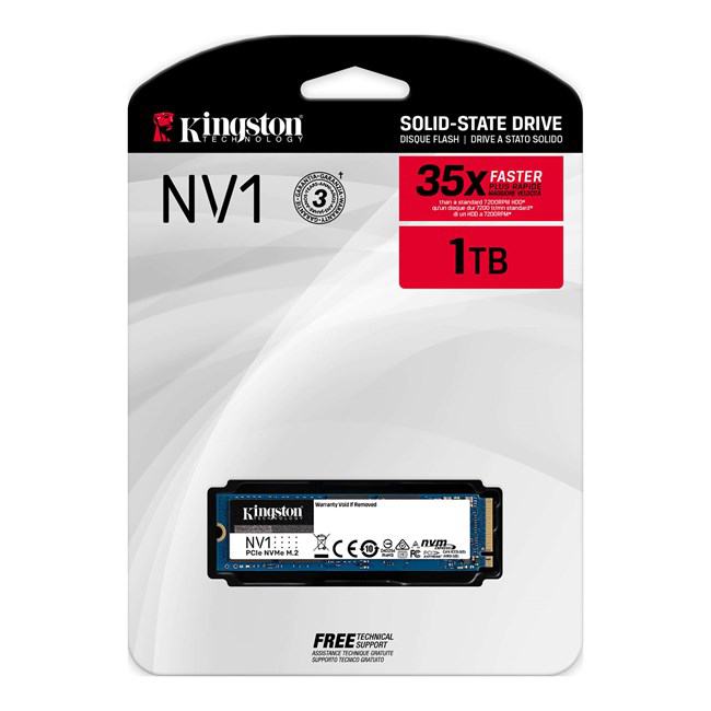KINGSTON 1TB NVME M.2 2100/1700MB SNVS/1000G