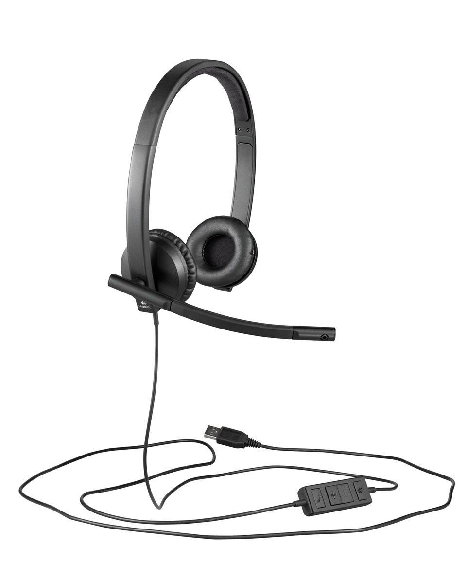 LOGITECH H570E STEREO USB HEADSET 981-000575