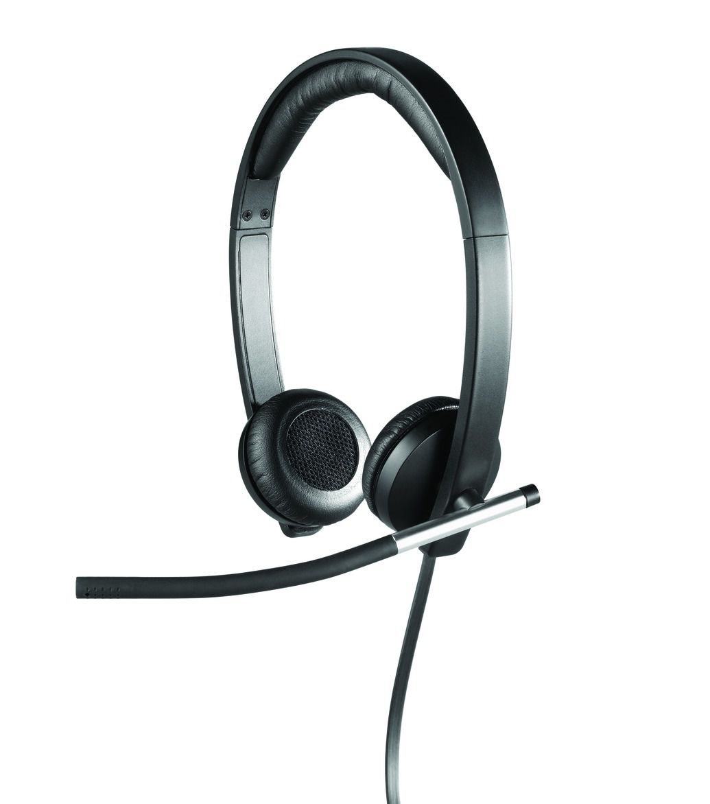 LOGITECH H650E STEREO USB HEADSET 981-000519