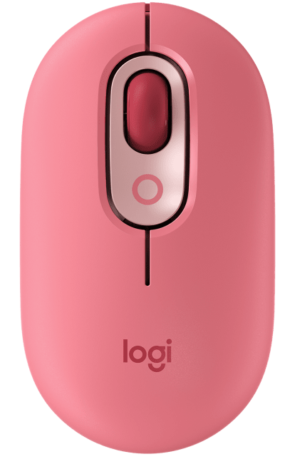 LOGITECH POP MOUSE WITH EMOJI HEARTBREAKER ROSE 910-006548