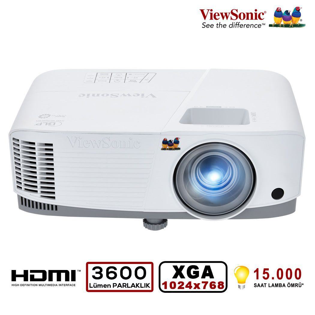 PA503X VIEWSONIC DLP 1024X768 3800AL HDMI 3D PROJEKSIYON