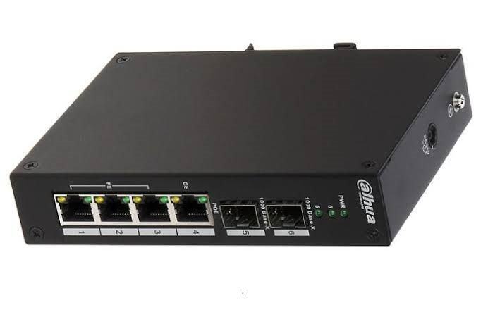 PFS3206-4EP-96 DAHUA 4 PORT 96W POE SWITCH